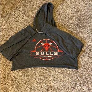 Crop top hoodie